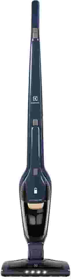 Aspirador de Pó Vertical Sem Fio Electrolux Ergorapido 2 em 1 Luz LED até 35 min Azul (ERG25N) Bivolt