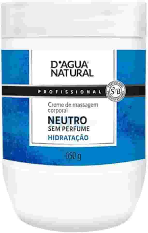 D'AGUA NATURAL Creme De Massagem Neutro D'Agua Natural 650 G