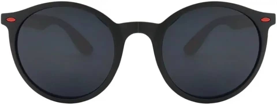 Óculos de Sol Redondo Steampunk Premium Funk Retrô Clássico Oldstyle UV400 Unisex Feminino Masculino - Modelo Bali - Cacife Brand