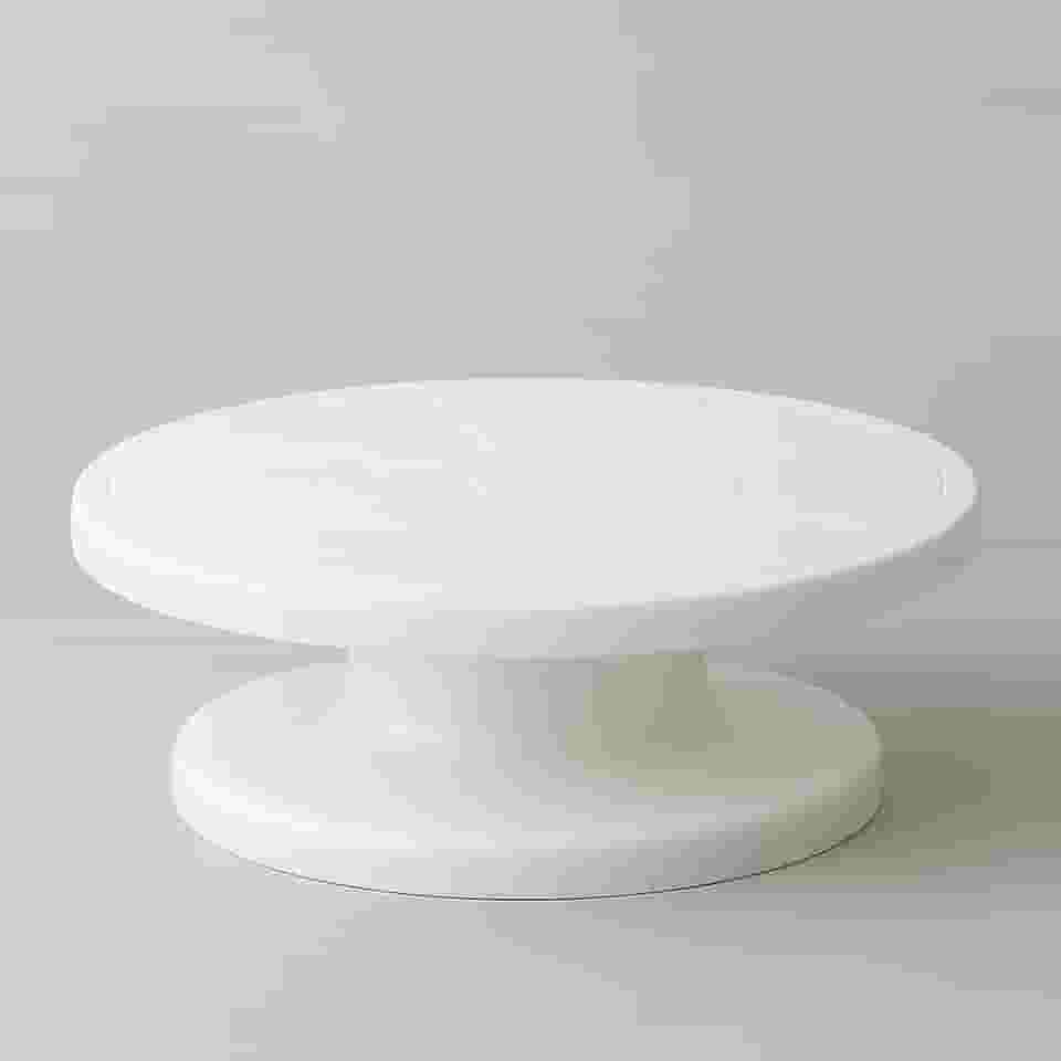 Bailarina Prato Giratório 32cm para Bolos e Tortas Prático e Resistente para Decoradores