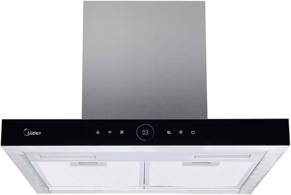 Coifa de Parede 60cm Smart Pro Touch Midea 220v