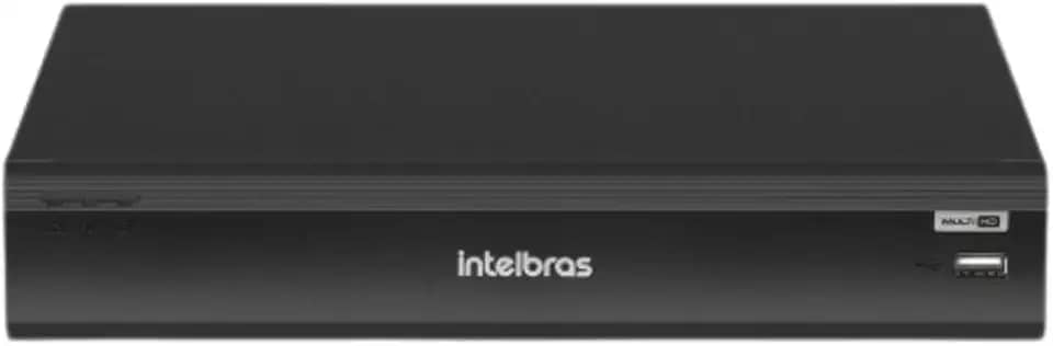 DVR Intelbras iMHDX 3108 Gravador de Vídeo Digital Com Inteligência Artificial com Reconhecimento Facial 8 Canais