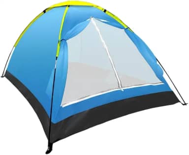 Barraca de Camping 200x140x100cm - Impermeável, Automática para 2 Pessoas - Ideal para Acampamento e Praia
