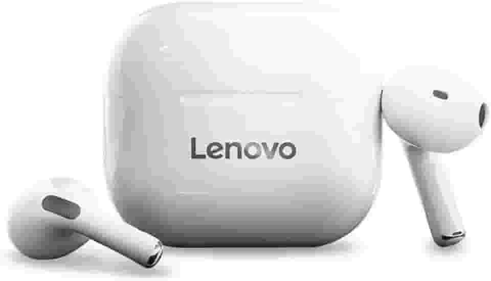 Lenovo Fone sem fio Bluetooth LP40