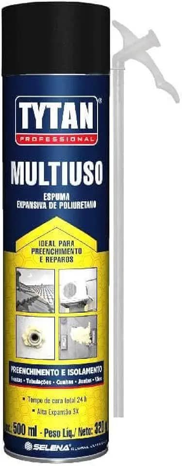 Espuma Expansiva Multiuso Tytan 500ml 320g
