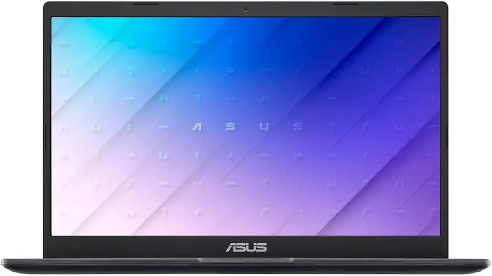 ASUS Laptop FHD de 14 polegadas, Intel Celeron N4500, 4 GB de memória na placa, 64 GB eMMC, Intel Iris Xe Graphics, leitor de cartão de mídia, azul silencioso, E410KA-CL464