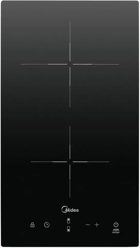 Cooktop 2 Bocas Elétrico Midea CCB20P2-220v