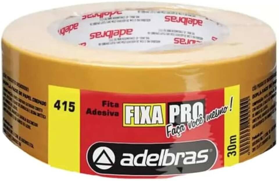 Fita Dupla Face Tecido Carpete 48mm x 30 Metros