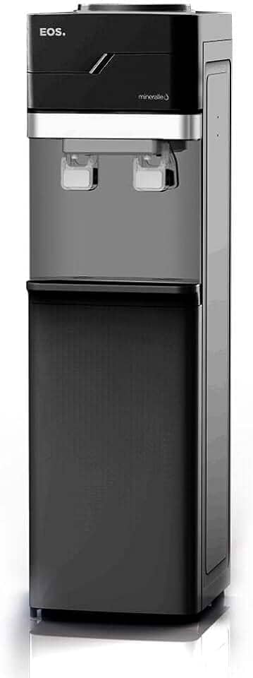 Bebedouro de Coluna para Garrafão EOS Mineralle Compressor Preto EBC01PC 220V