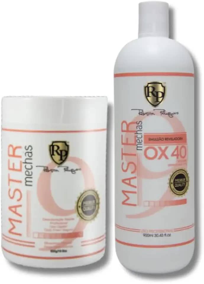Combo Pó Descolorante OX 40 Master Mechas