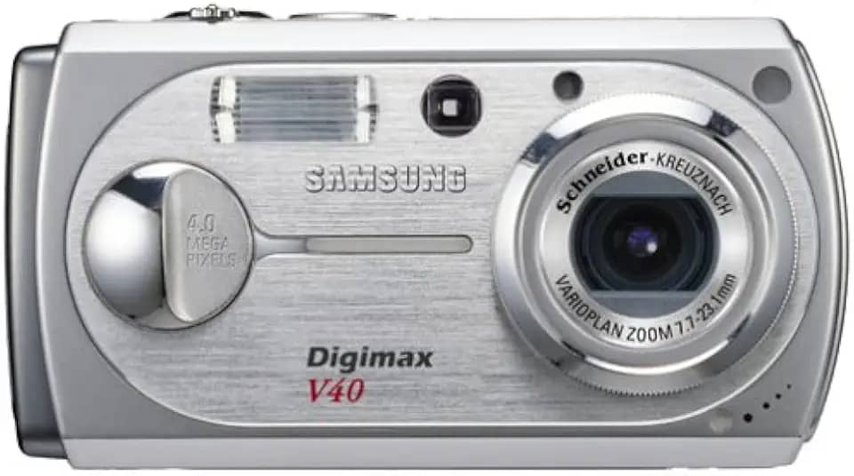 Samsung Câmera digital Digimax V40 4MP com zoom óptico de 3x