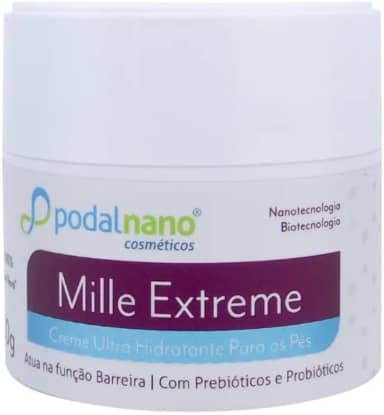 Creme Tratamento Psoríase, Rachadura nos Pés e Calcanhar Com Nanotecnologia 60g - Mille Extreme
