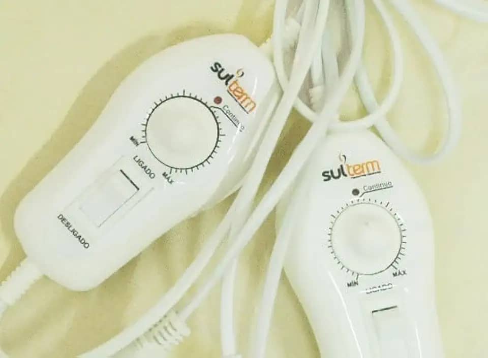 Lençol térmico elétrico queen size 220v Sulterm certificado INMETRO unico Garantia 3 anos