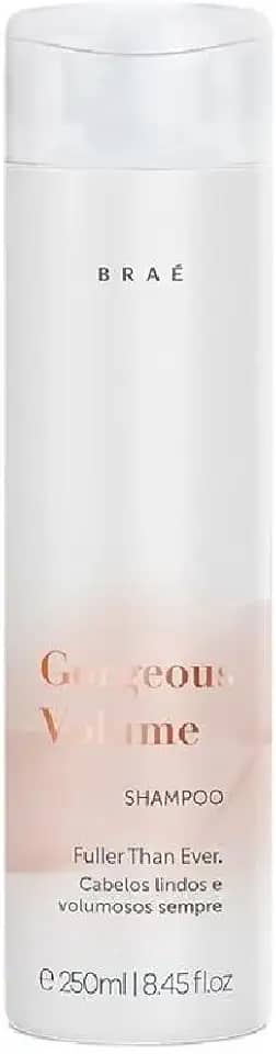 Shampoo para Volume BRAÉ Gorgeous - Volumizador Profissional, Leveza e Movimento, 250ml