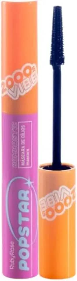 Ruby Rose Máscara de Cílios Bombastic Popstar, Volume e Definição Intensa 8ml