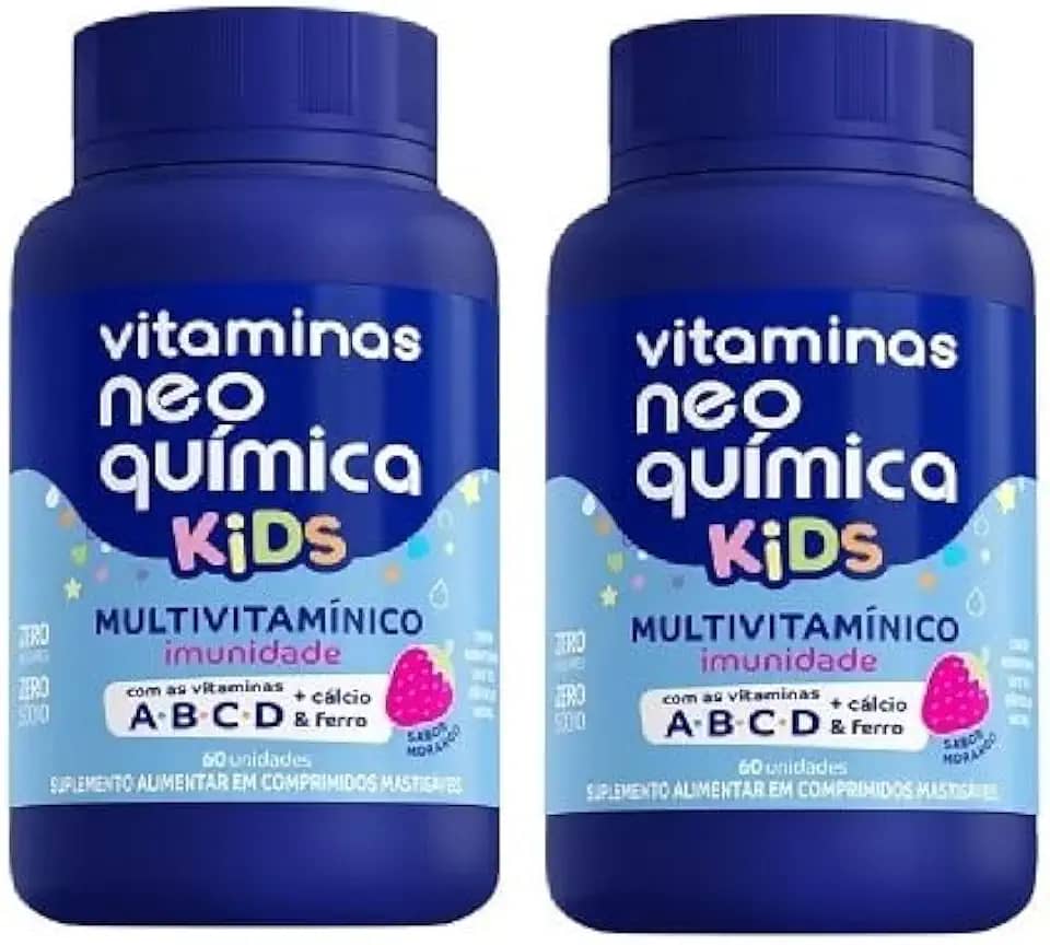 Kit 2 Vitamina Kids 60 Cápsulas - Neo Química