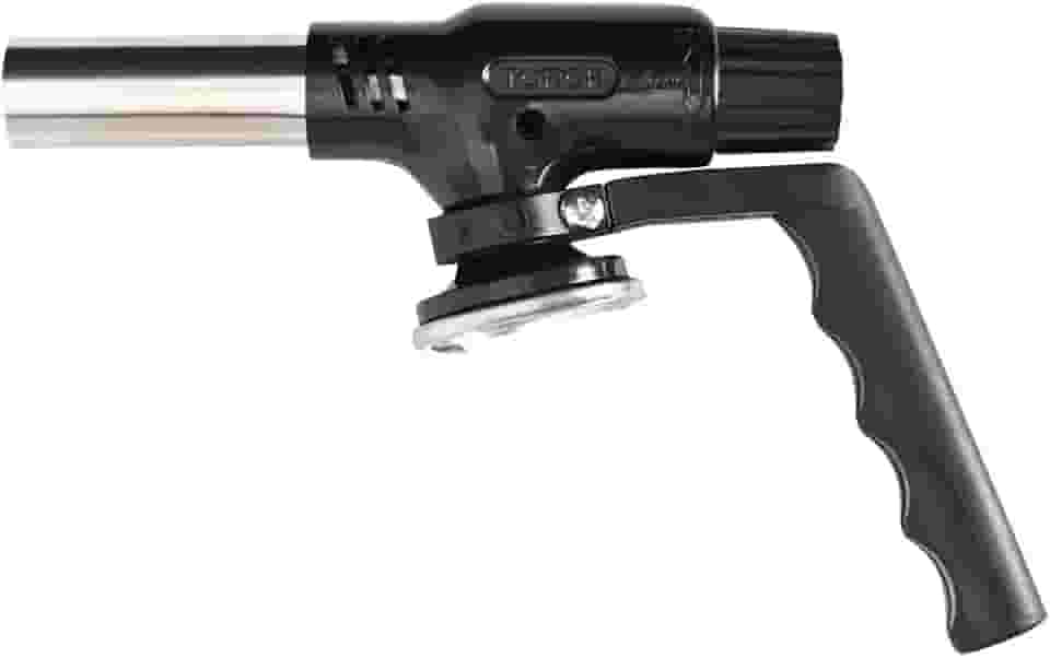 Mimo Style Maçarico Culinário Com Gatilho Gás Butano (Não Acompanha o Produto), Possui Chama Que Pode Ser Regulada Através da Válvula, em Plástico e Alumínio Com Revestimento Cerâmico, AQ20117