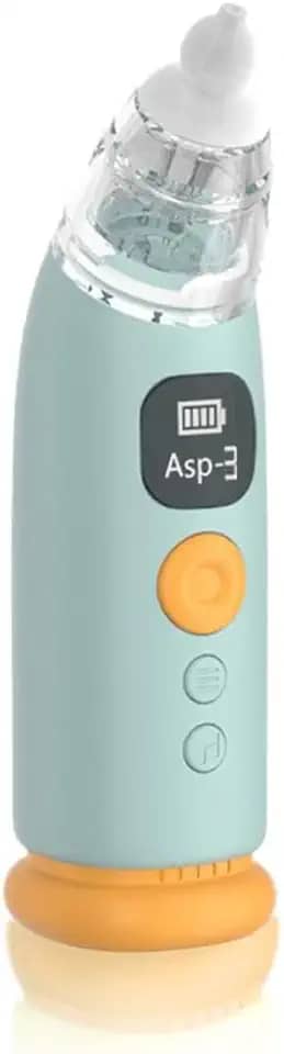 Sugador Aspirador Nasal Elétrico Recarregável 3 Modos Bebê Criança (Azul)