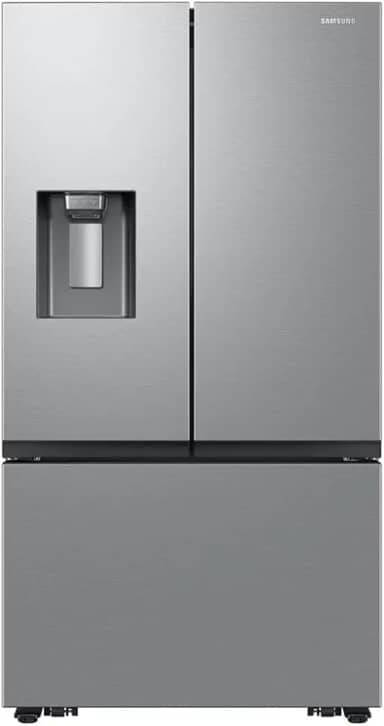 Geladeira Samsung French Door RF27 com All Around Cooling™ com Dispenser de Água e Gelo 576L Inox