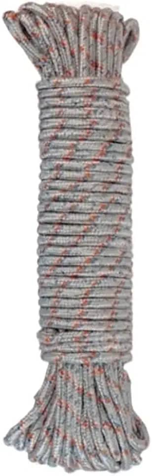 Corda 20 Ou10 Metros Multicolorido Resistente Para Varal Amarração Em Geral Para Teto Parede Em Nylon (1PEÇA 10M)