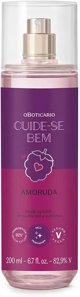 Body Splash Desodorante Colônia Cuide-se Bem Amoruda 200ml