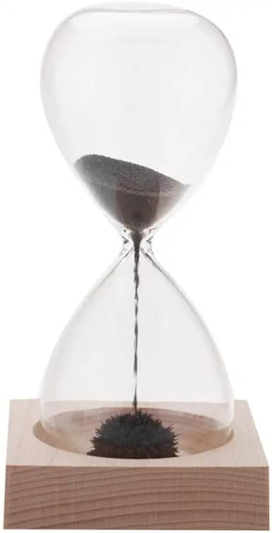 Ampulheta Magnética