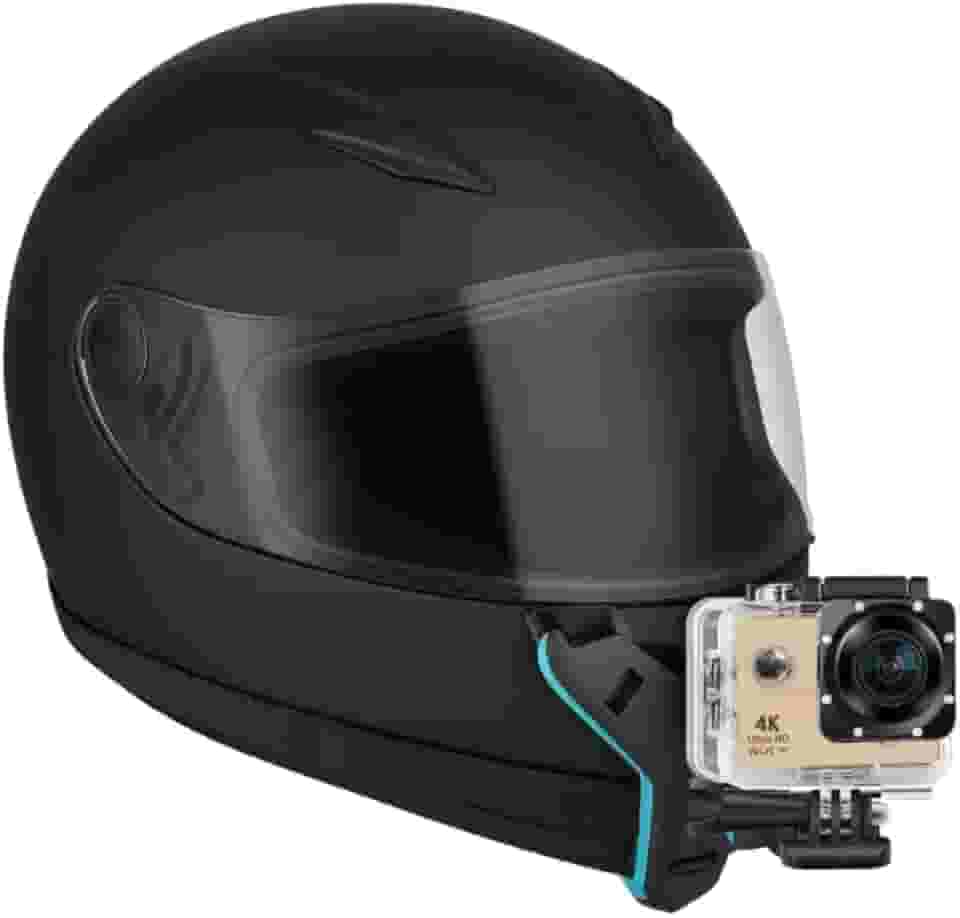 KIT Filmadora 4K, Camera Filmadora à Prova d'água Subaquática Câmera de Ação E Suporte De Capacete Para Camera