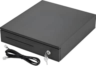 Caixa Registradora Comercial Gaveta de Dinheiro Reforçada com Abertura Automática e Manual