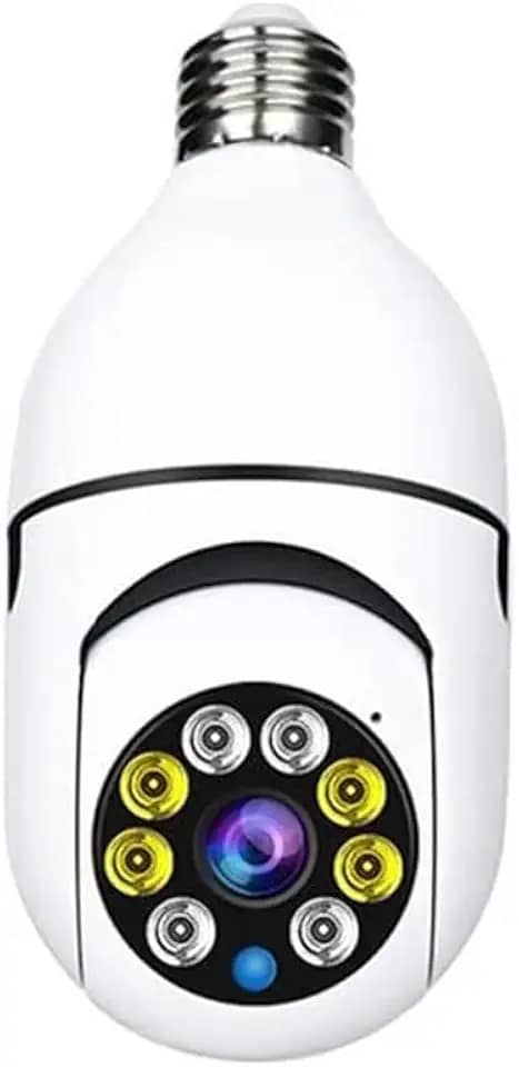 Câmera ip lâmpada câmera 1080p hd panorâmica sem fio de segurança em casa wi fi cctv fisheye lâmpada câmera ip 360 graus segurança em casa Yoosee