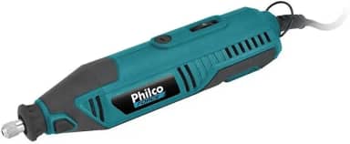 Mini Retifica Philco PRT180 120 Acessórios + Eixo Flexível 180W 220V