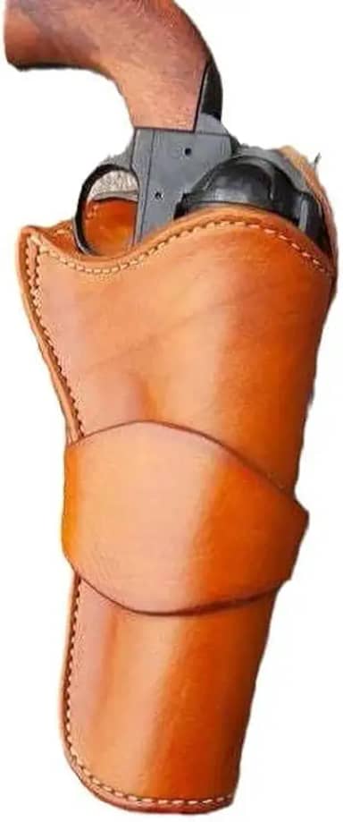 Coldre Oculto De Couro Medieval, Suporte De Pistola De Cowboy Ocidental Revolver, Acessório Estilo Steampunk Vintage Para Kit De Fantasia De Cosplay