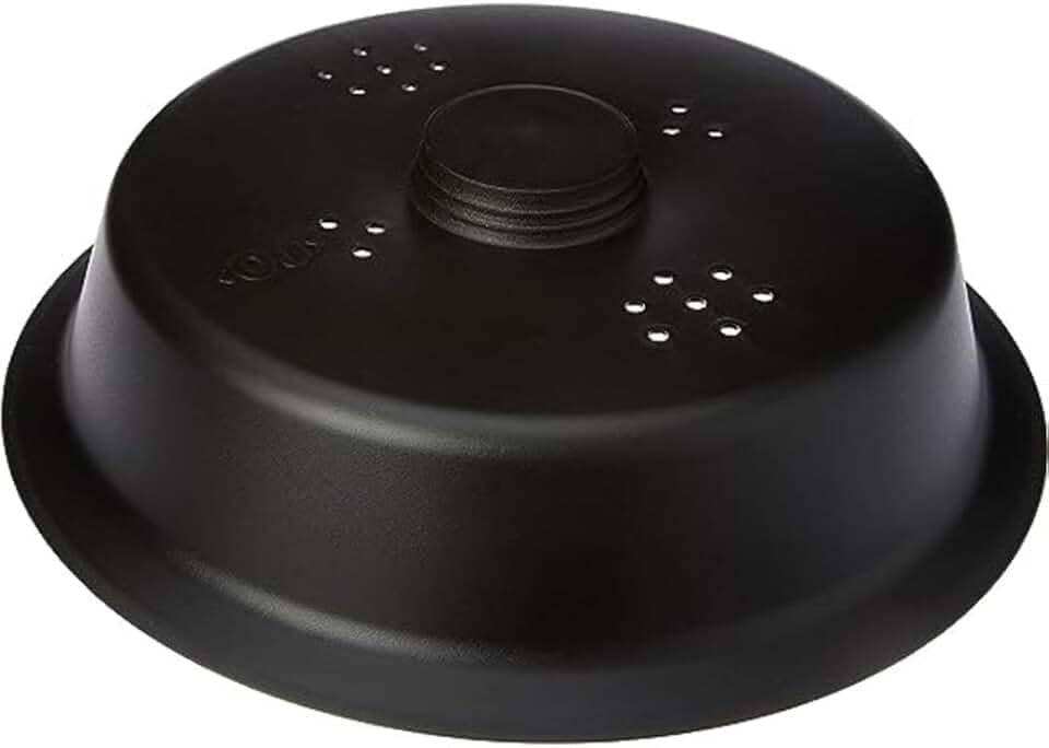 Tampa para Microondas Preta Electrolux BPA Free
