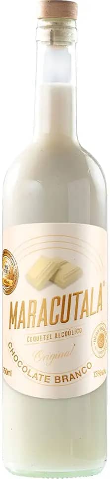 Licor Fino de Chocolate Branco Cremoso 750ml - Maracutala