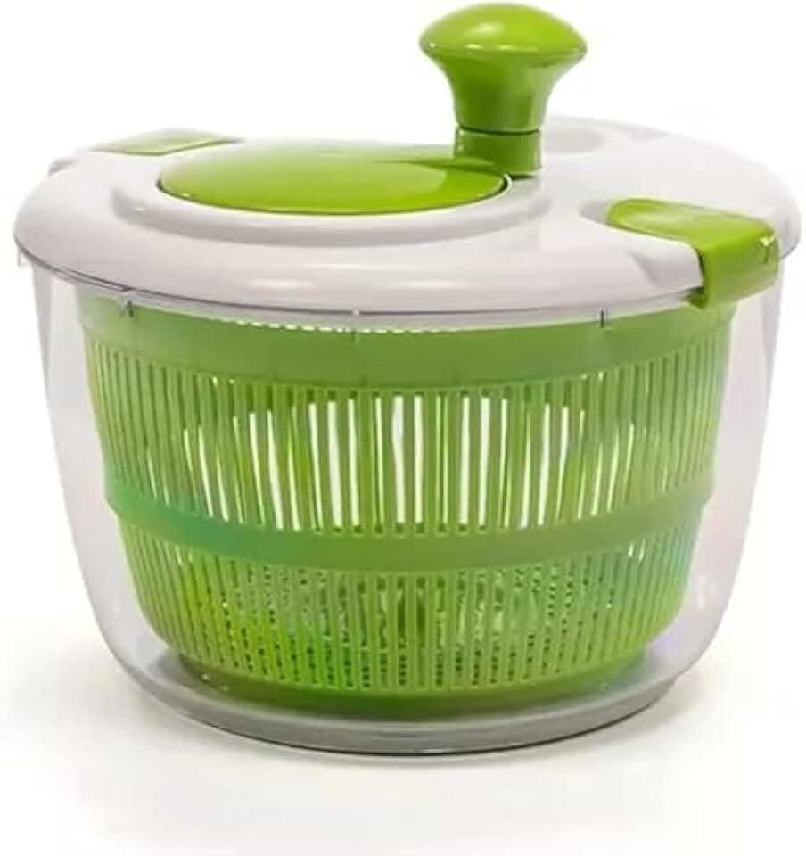 Seca Saladas Centrífuga Secador De Folhas Verduras Grande 5 L