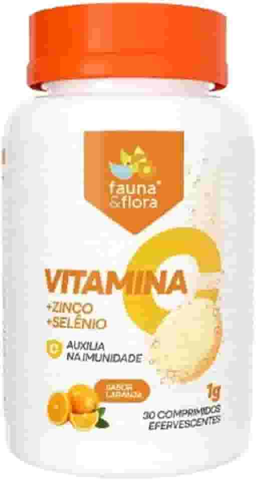 Vitamina C Zinco Selênio com 30 comprimidos Efervescente 1000mg