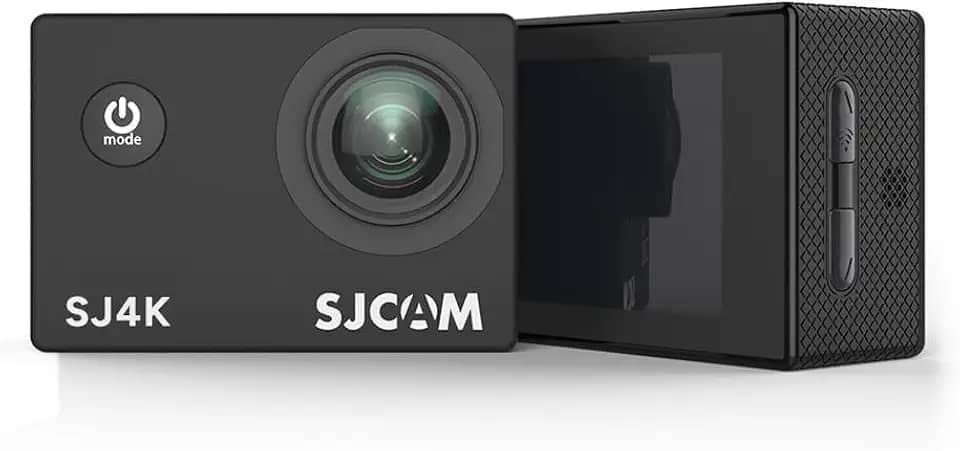 Câmera de Ação SJ-CAM SJ4K WiFi 4K30FPS 40MP – Lente 170°, Zoom 5x, Tela LCD 2.0, À Prova d’Água 30m com Caixa, Estabilização, Ideal para Moto, Bike, Esportes Radicais, Viagem e Vlog