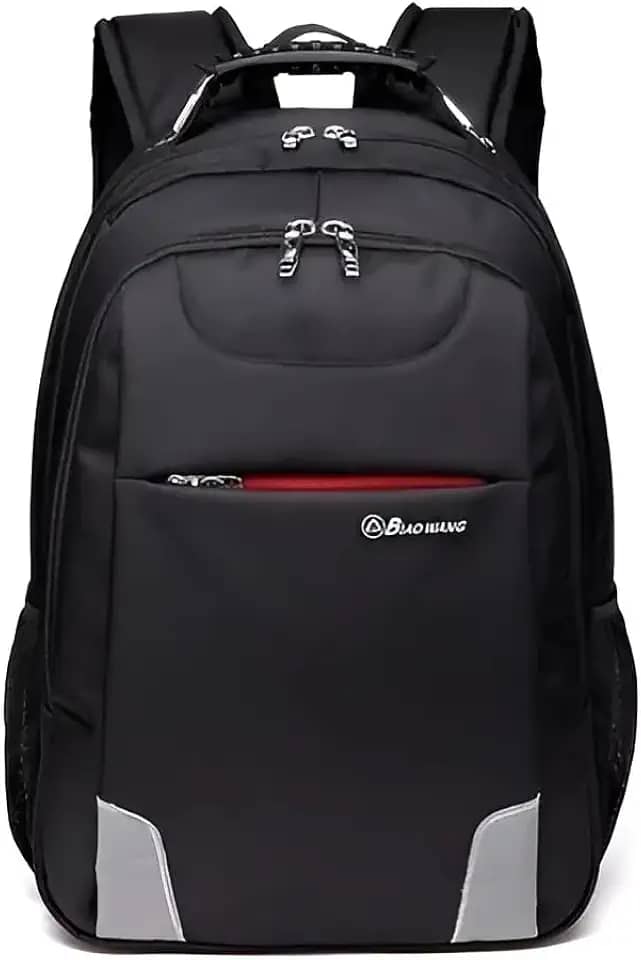 Mochila Masculina Impermeável com Saída USB, Divisória para Notebook 15.6”, Alça Reforçada e Design Ergonômico, Mochila Grande para Trabalho, Viagem e Faculdade