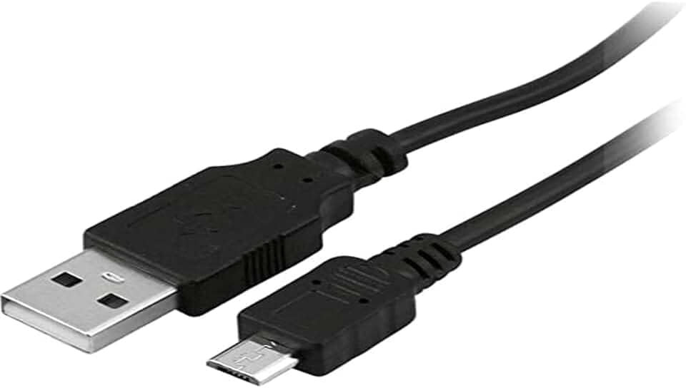 Cabo Micro USB V8 1,8 Metro Preto, 5+