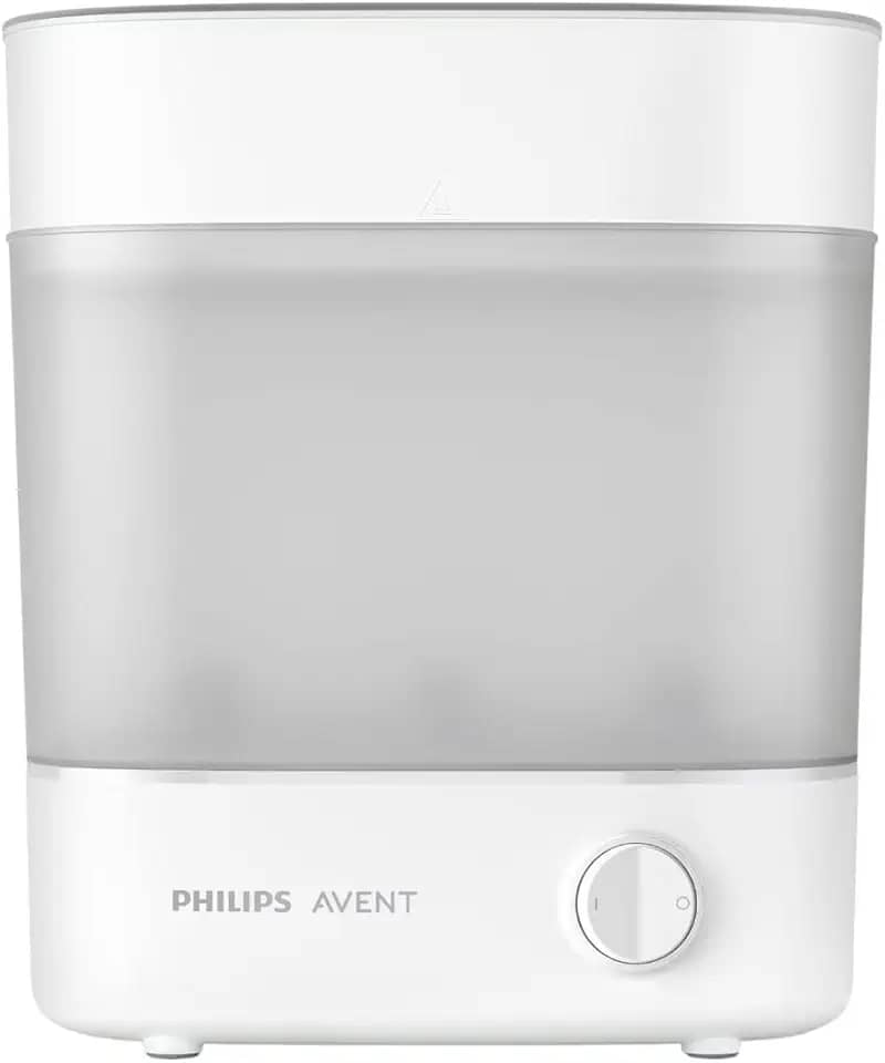 Esterilizador Elétrico de Mamadeiras Philips Avent - 220V | Remove 99,9% das bactérias, sem produtos químicos