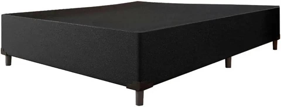 Cama Box Casal 1,38m com 38cm de Altura Prince Preto