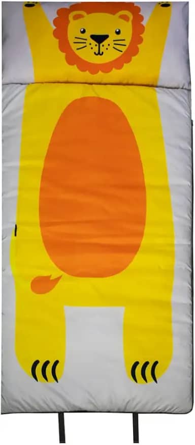Saco de Dormir Infantil Mini Cama Médio Com Zíper Leão