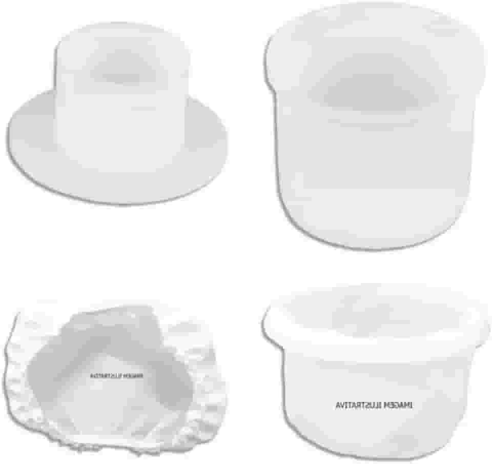 Kit Completo para Fabricação de Queijos Artesanais, Forma CP-500 em Polietileno Branco, com Prensador, Dessorador e Touca