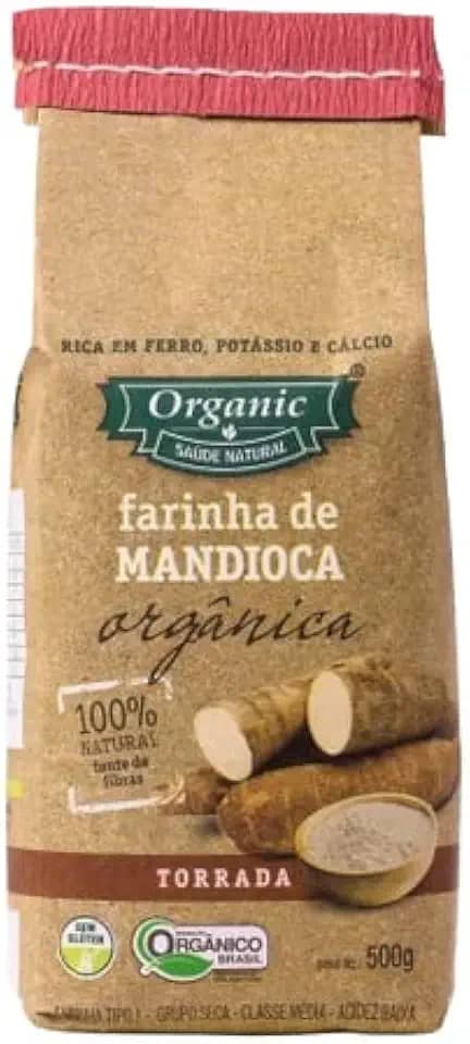 Farinha de Mandioca Torrada Orgânica Organic 500g