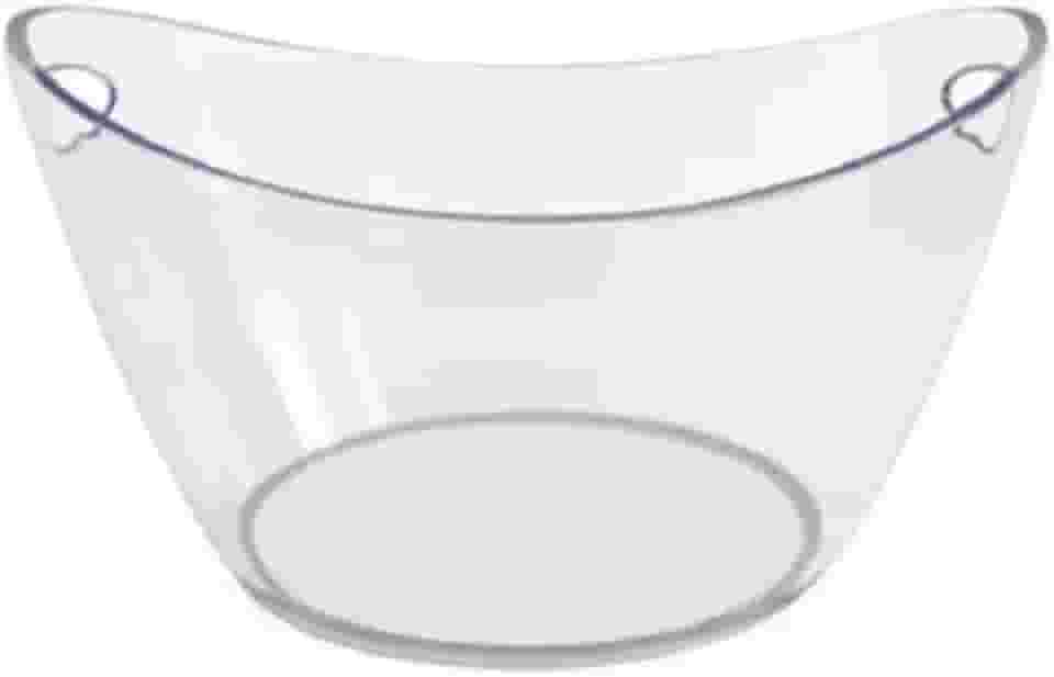 Balde Champanheira Baladeira Grande Em balde para gelo Para Bebidas Gelo Combo para Festas, Churrascos e Eventos - Inquebrável e Elegante