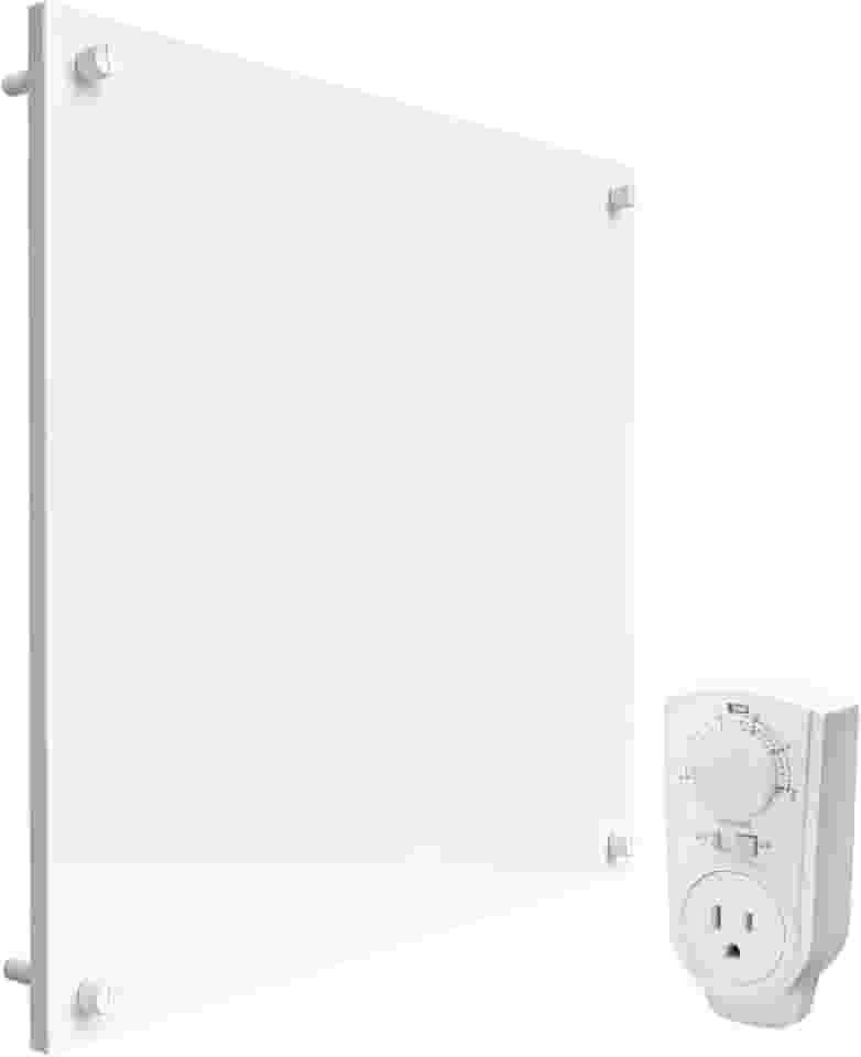 ECONOHOME Painel Aquecedor De Parede Com Nano Aglutinante - Termostato Convecção 400 Watts, Ideal Para Salas 120 Pés Quadrados, Elétrico V