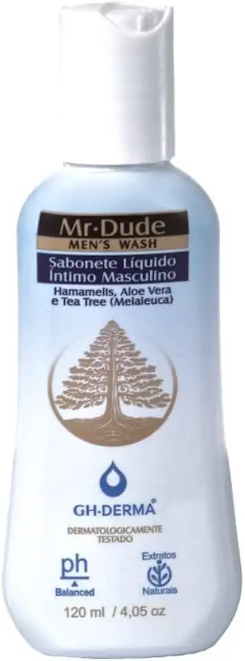Sabonete Líquido Mr.Dude Intimo Masculino 120ml - GHDERMA