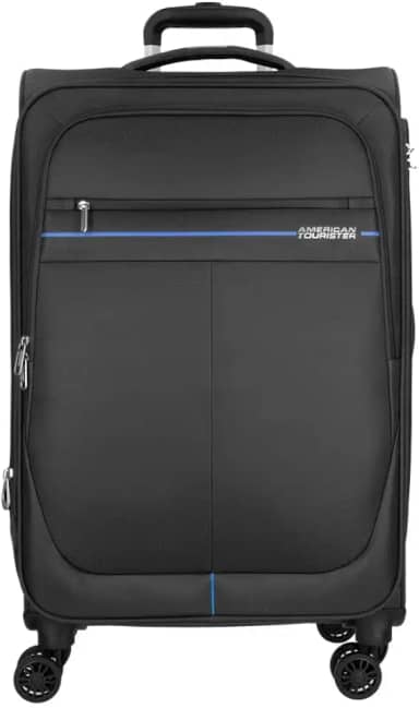 Mala de Viagem Skyland Preta Grande Expansível