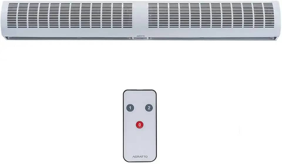 Cortina de Ar com Controle Remoto, Branco, 150cm, 220v, Agratto