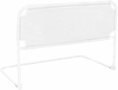 Grade de Prote��o para Cama, A�o Tubular com Tela Poli�ster, 68x54x33 cm, Dobr�vel, Ajust�vel para Colch�es 10-35 cm, para Crian�as e Idosos (Branca)