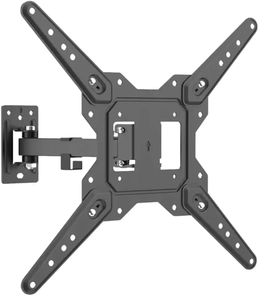 Suporte Universal Multi Articulado para TV de Parede - Ajuste Livre para TVs de 10 a 55 - Suporta até 15kg, Flexibilidade Total para Melhor Visualização
